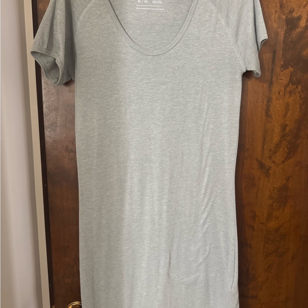 Women's Light Gray T-shirt dress